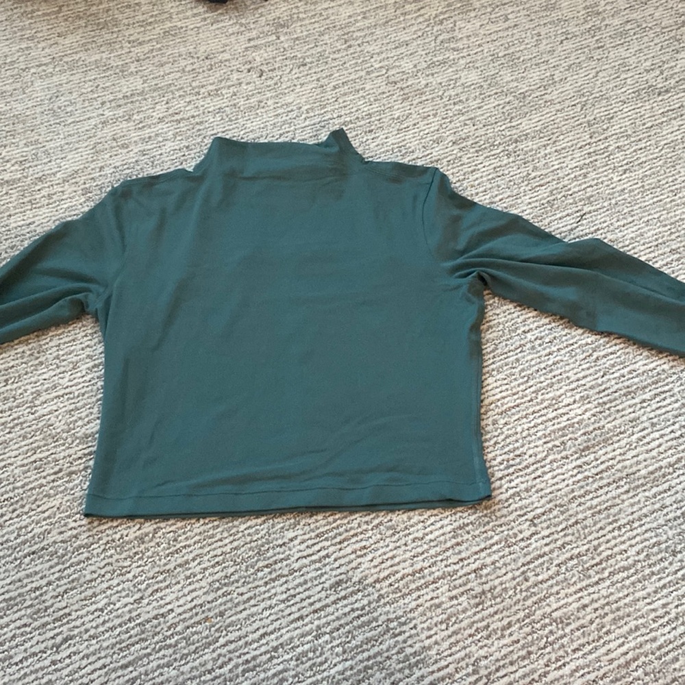 lululemon nulu mock neck long sleeve